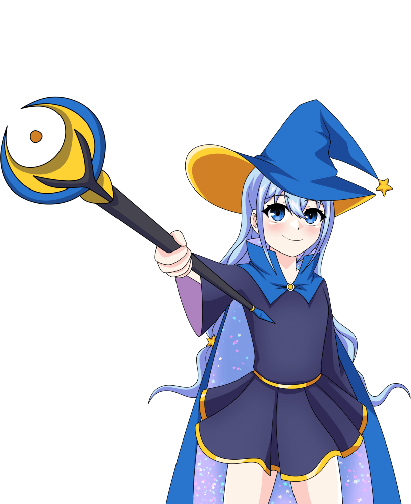 Manga Token mascot character